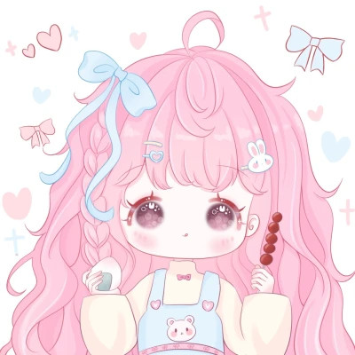 可爱梦幻少女心动漫头像