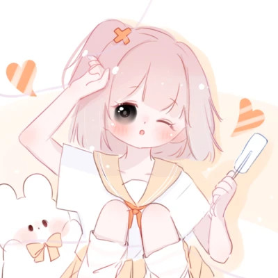 动漫头像少女甜美仙气