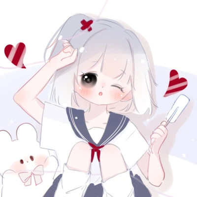 动漫头像少女甜美仙气