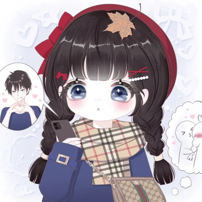 动漫头像少女甜美仙气