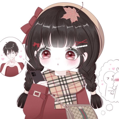 动漫头像少女甜美仙气