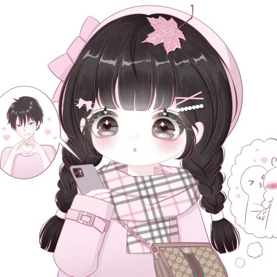 动漫头像少女甜美仙气