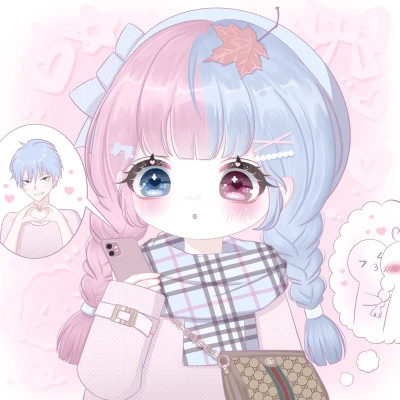 动漫头像少女甜美仙气