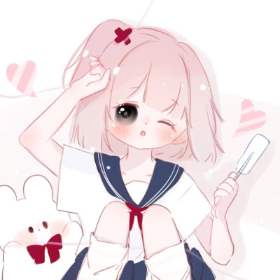 动漫头像少女甜美仙气