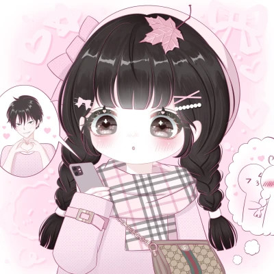动漫头像少女甜美仙气