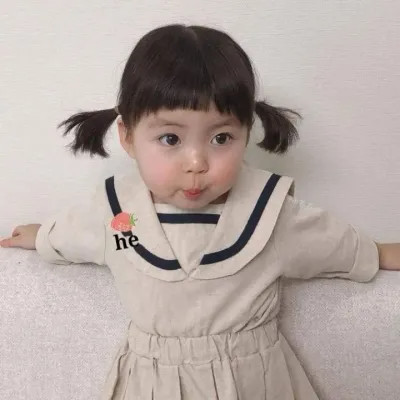 情头小朋友一男一女可爱