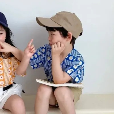 情头小朋友一男一女可爱