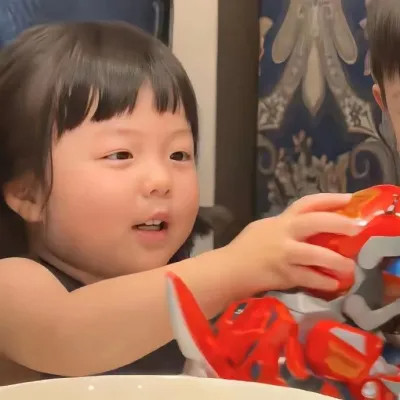 情头小朋友一男一女可爱