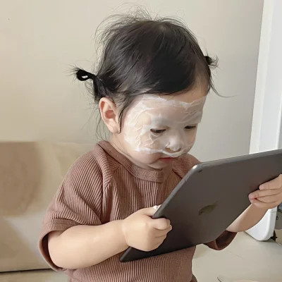 情头小朋友一男一女可爱