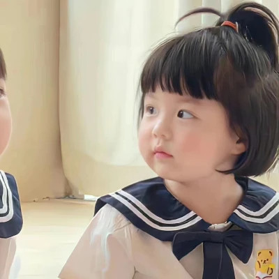 小学生情侣头像真人可爱一对