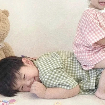 小学生情侣头像真人可爱一对