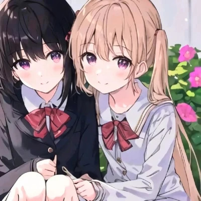 超好看的两人闺蜜头像