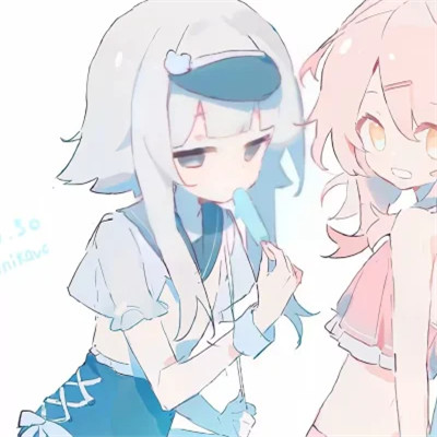 超好看的两人闺蜜头像