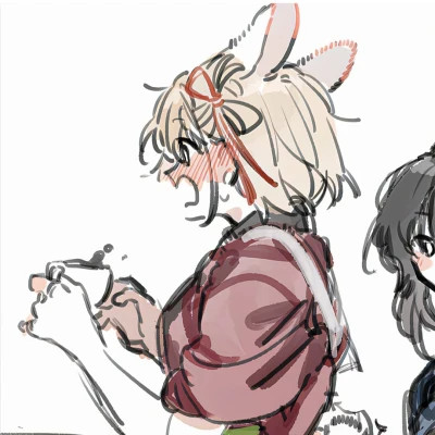 动漫独一无二的二人闺蜜头像