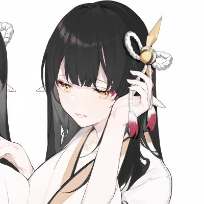 女头像闺蜜一萌一酷动漫高清