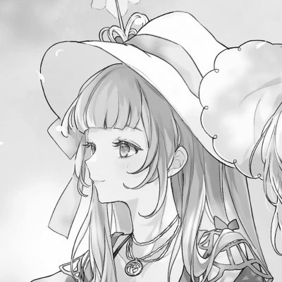 二次元黑白闺蜜头像