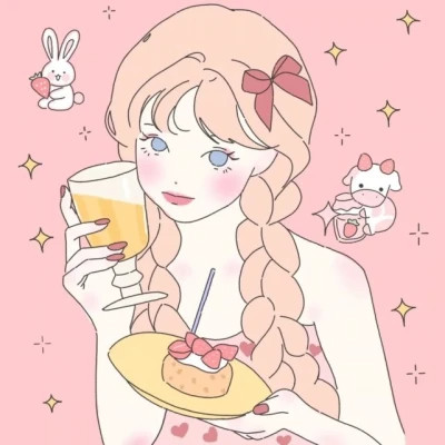 动漫头像闺蜜2张
