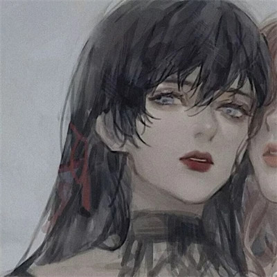 动漫闺蜜头像两人一萌一酷