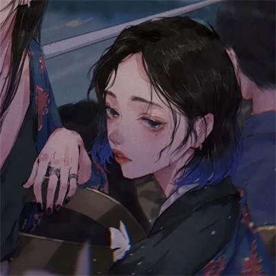 动漫闺蜜头像两人一萌一酷