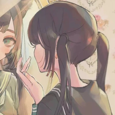 动漫闺蜜头像两人一萌一酷