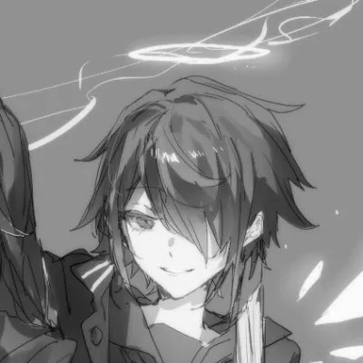 闺蜜头像一对黑白系动漫