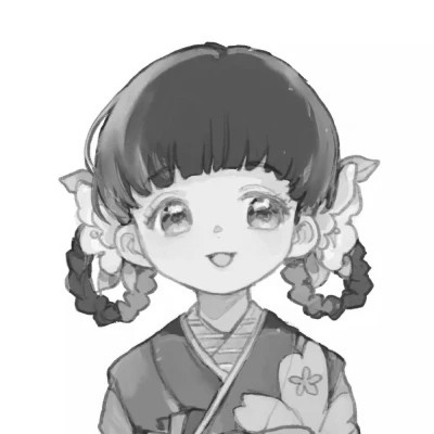 闺蜜头像一对黑白系动漫