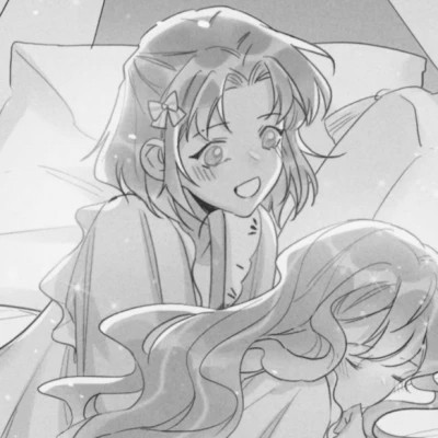 闺蜜头像一对黑白系动漫