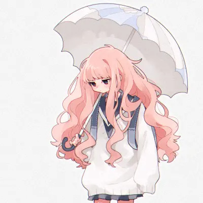 动漫女生头像闺蜜2人