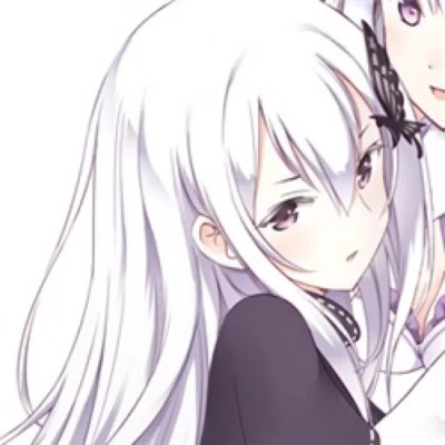 动漫女生头像闺蜜2人