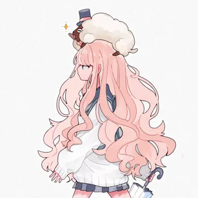 动漫女生头像闺蜜2人