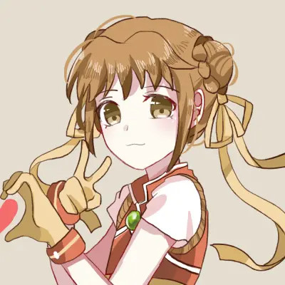 动漫女生头像闺蜜2人