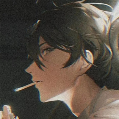 帅气二次元男生头像