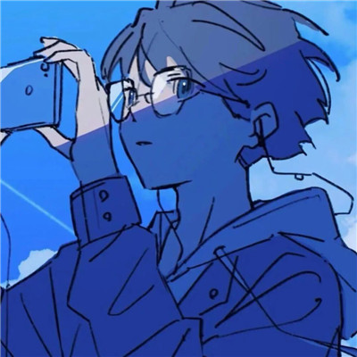 帅气二次元男生头像