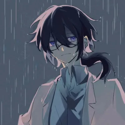 帅气二次元男生头像