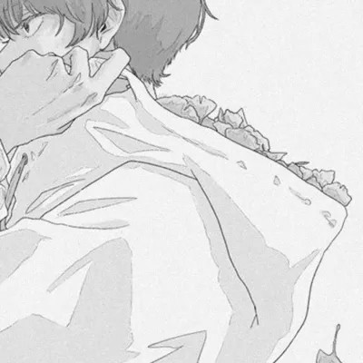 动漫男头像ins高级质感黑白