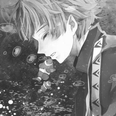 黑白高清优质动漫男生头像
