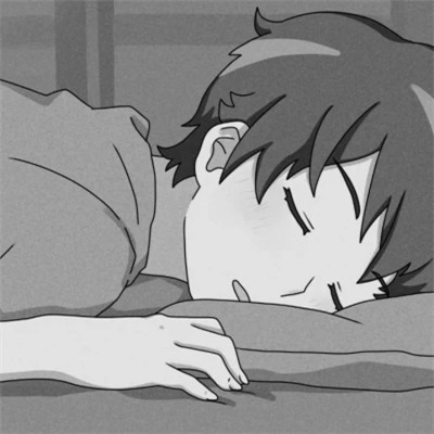 潮流微信头像男生动漫黑白