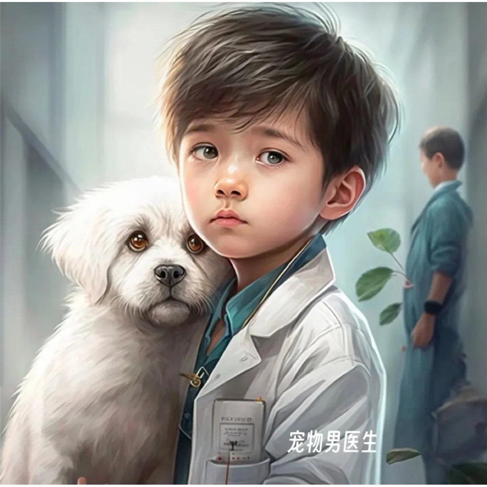 超火萌娃职业头像图片