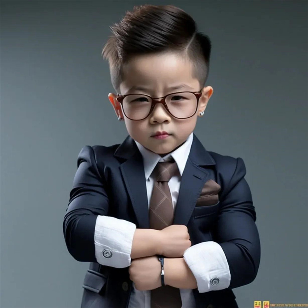 超火萌娃职业头像图片