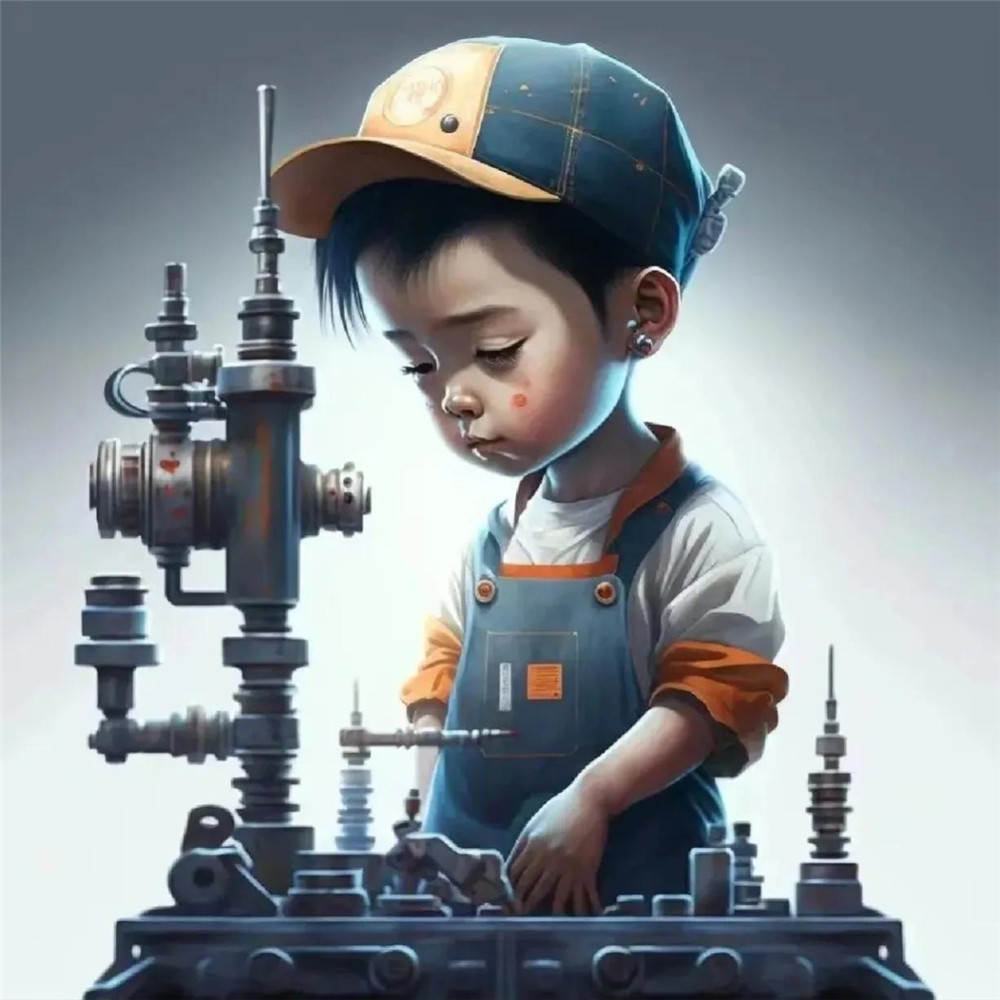 超火萌娃职业头像图片