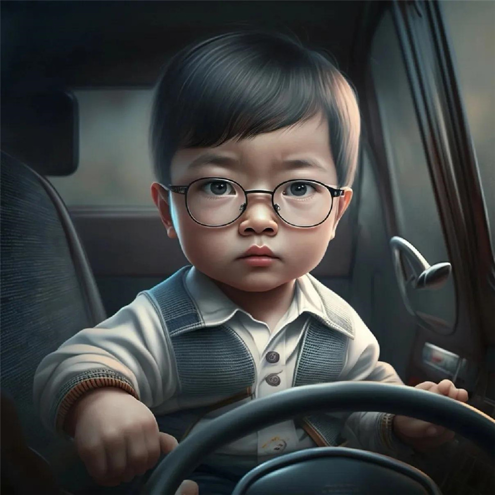 超火萌娃职业头像图片