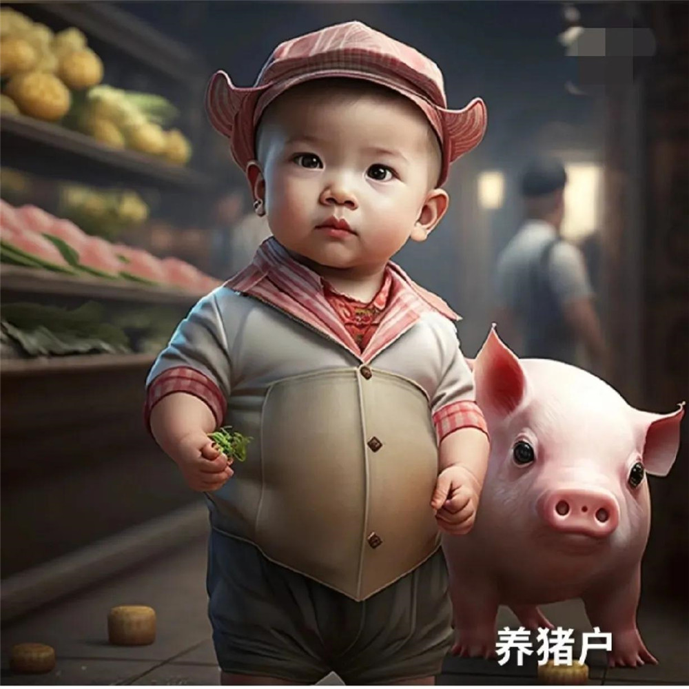 超火萌娃职业头像图片