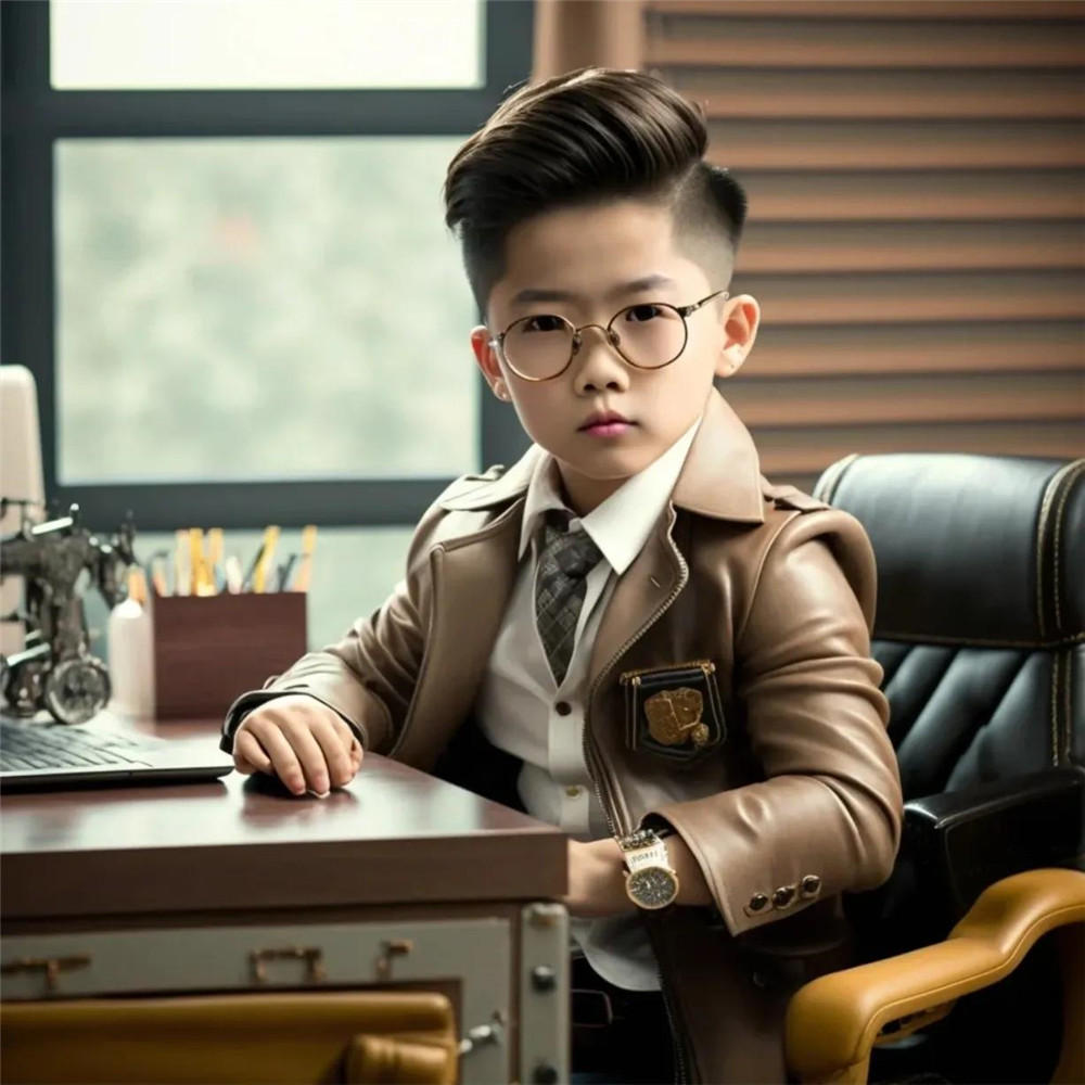 超火萌娃职业头像图片