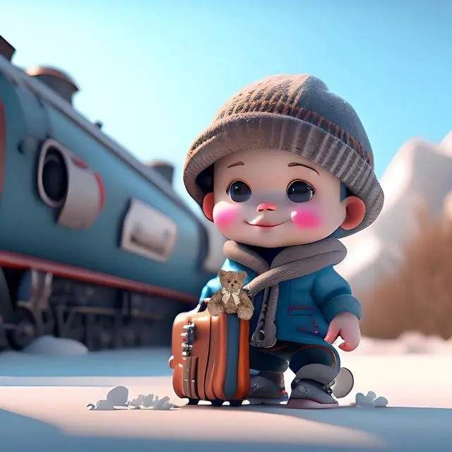 爆火萌娃职业头像图片