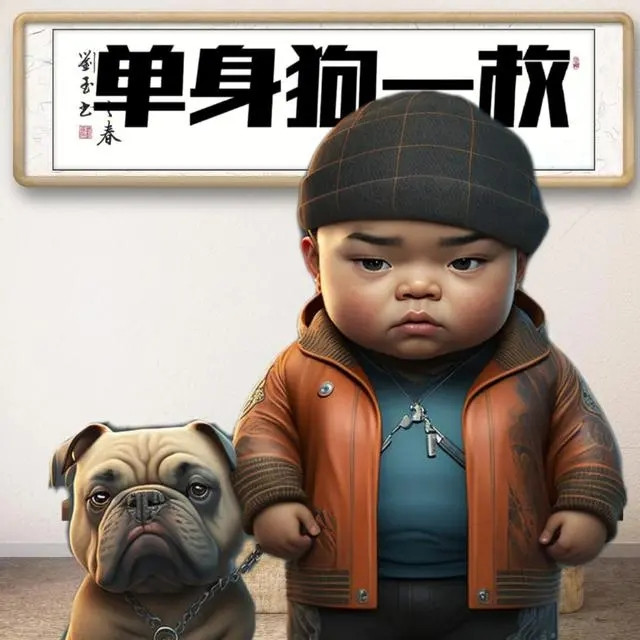 爆火萌娃职业头像图片