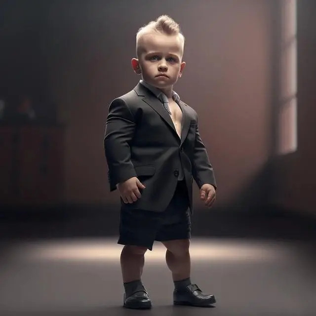 爆火萌娃职业头像图片