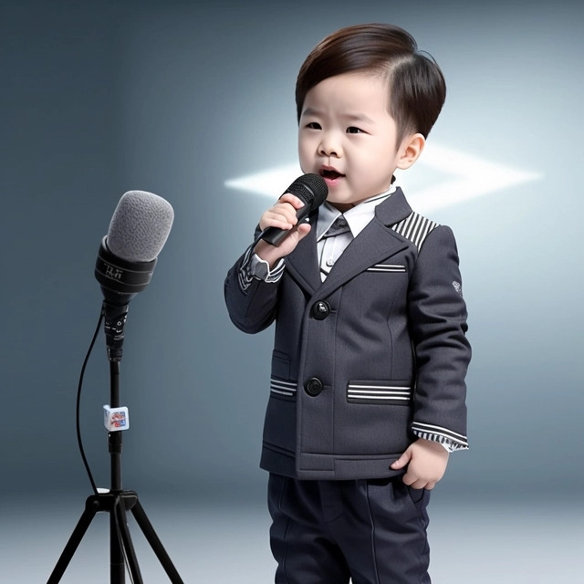 爆火萌娃职业头像图片