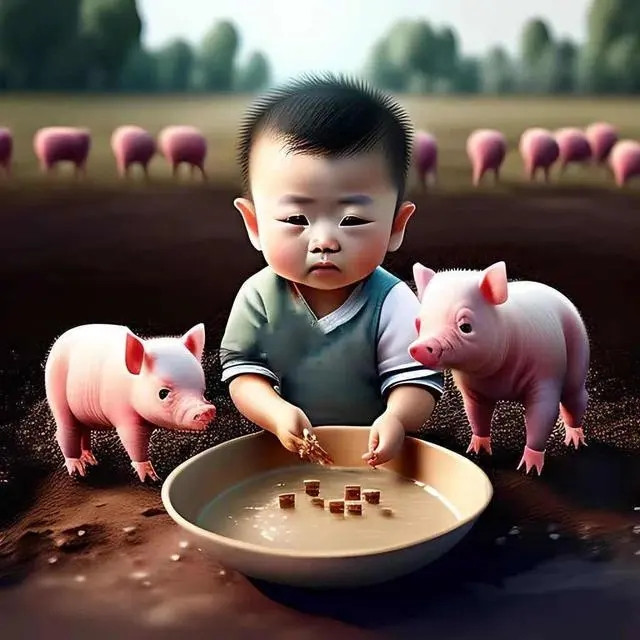 爆火萌娃职业头像图片