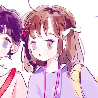 2025小众动漫闺蜜头像