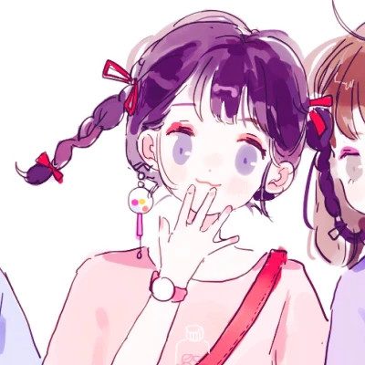 2025小众动漫闺蜜头像